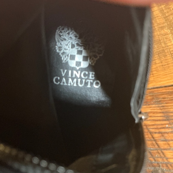 Vince Camuto Black Suede Mid-Calf Block Heel Boots | Women’s Size 8 - Picture 10 of 10